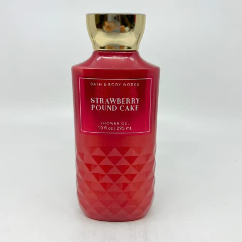 Bath & Body Works - Strawberry Pound Cake - 2 Piece bundle - Shower Gel 10 fl oz and Ultimate Hydration Body Cream 8 oz - Image 4