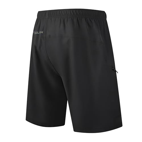 Shorts masculinos de mountain bike acolchoados 3D para ciclismo e ciclismo de secagem rápida e leve,