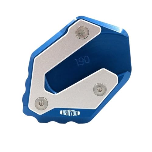 Coussinets de support MT-07 en aluminium CNC épais pour béquille de moto