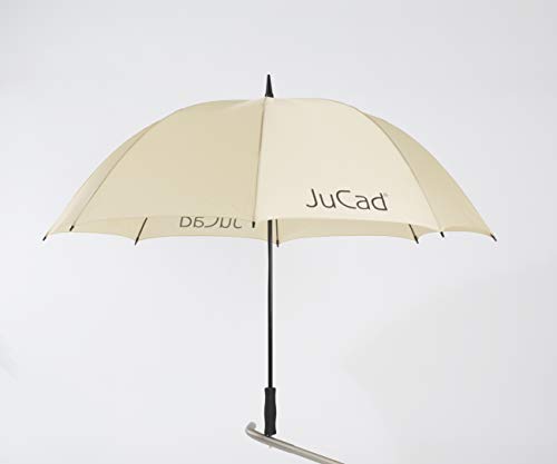 JuCad Golfschirm mit Stift Caddys beige