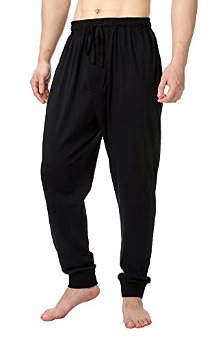 Bintangor Men's Jogger Pajama Pant Cotton Lounge Sleep Bottoms