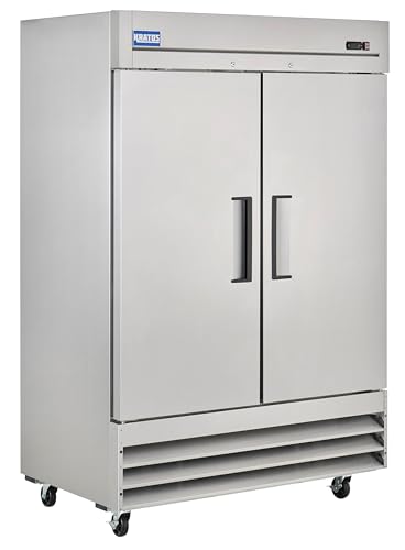 Kratos Refrigeration 69K-773 Commercial 2 Door Reach-in Refrigerator, 49 Cu. Ft, 54" wide