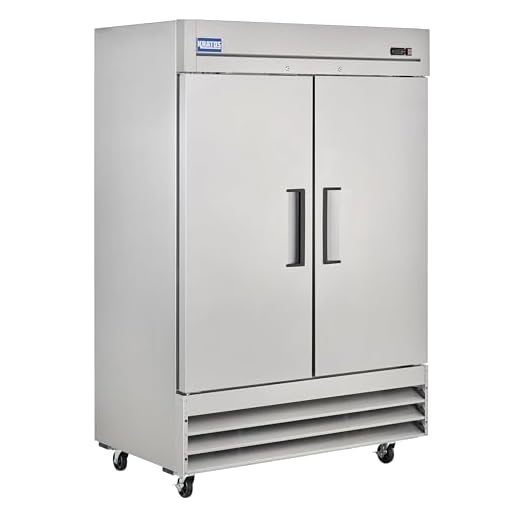 Kratos Refrigeration 69K-773 Commercial 2 Door Reach-in Refrigerator, 49 Cu. Ft, 54" wide