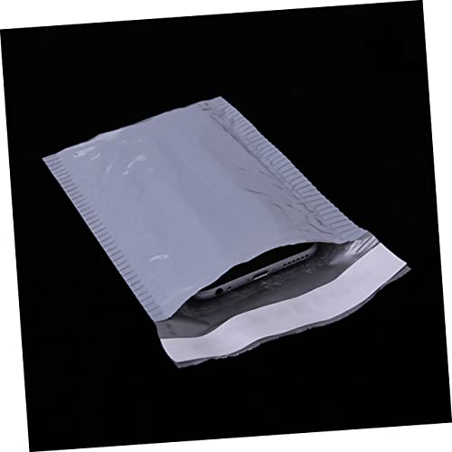 Tofficu 50 peças de espuma acolchoadas, sacos de correio com bolhas de poliéster, bolsa de correio d