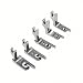 Crimping Presser Foot -KangTeer 5pcs 3/32,1/8,3/16,1/4,5/16 Industrial Sewing Machine Parts Steel Walking Foot Roll Hem Cuffs