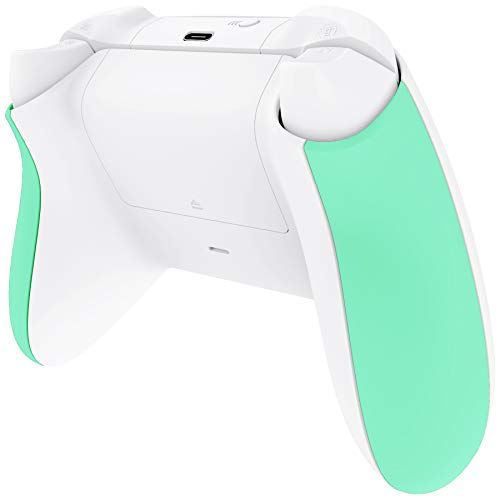 Image of eXtremeRate DIY Controller Grip for Xbox Series X & S, Mint Green Replacement Left Right Side Rails, Replacement Parts Handles Rear Shell for Xbox Core Wireless Controller [Controller Excluded]