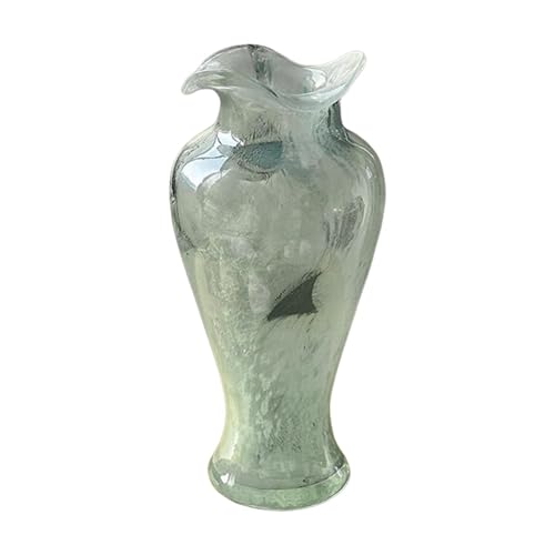 Vase en verre pour composition florale séchée, idéal pour illuminer une étagère de salon - 2