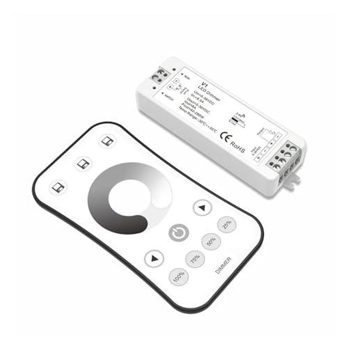 Régulateur de lumière tactile LED V1 R6 pour supprimer les scintillements des bandes 1CH