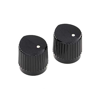 Musiclily Pro Raccord Universel Pouce/Métrique Taille Plastique Bouton de Potentiomètre Bevel Top Knobs pour Guitare ou… - Les Beatles, Paul McCartney, John Lennon, RIngo Starr, George Harrison