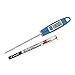 Escali DH1-U Termómetro Digital de Cocina Gourmet, Termómetro de Cocina y Barbacoa, Certificación NSF, Sonda de Temperatura de -45° a 200 °C, Azul, 20 x 2 x 1.3 cm