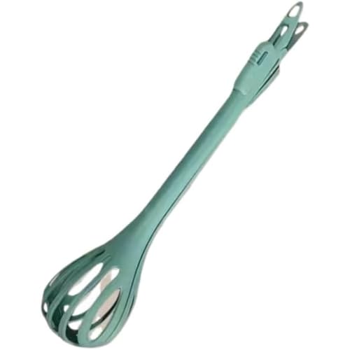 KQQK調理器具オムライス2-in-1食品クリップオムライス鍋料理多機能ミキサー鍋クリップ手動ハンドヘルドプラスチックツールオムライス家庭ビジネス (緑)