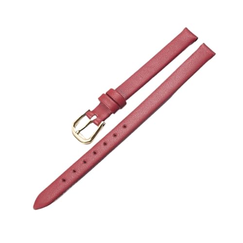 Bracelet de montre en cuir véritable Run Ken pour remplacer une bande étroite usée