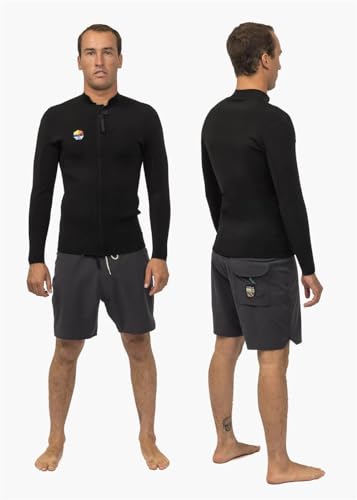 Chaqueta de traje de neopreno con cierre frontal 2 mm Solid Sets miniatura 4