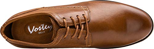 Vostey Men's Dress Shoes Leather Dress Shoes For Men Brown Dress Shoes Leather Oxford Shoes For Men Casual Dress Shoes For Men(Bmy630 Yellow Brown 11) #TOP3