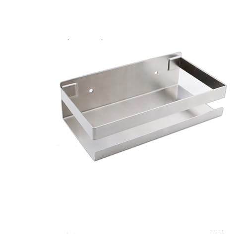 Bathroom Shower Caddy, Wall Mounted Stainless Steel Shower Shelf Holder Rack Storage for Kitchen Basket Organization -7.87 inch