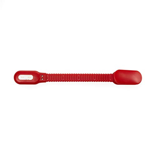 Image of Kikkerland Rechargable Booklight Red