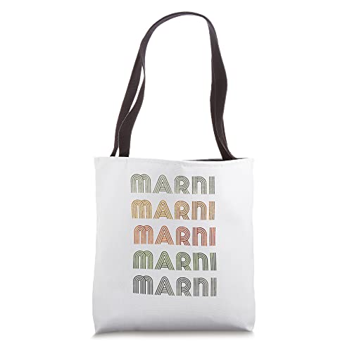 Love Heart Marni Tee Grunge/Vintage Style Black Marni Tote Bag