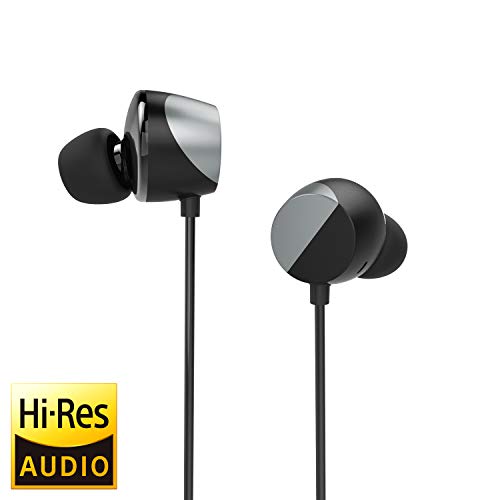 TUNAI Drum Hi-Resolution Audiophile in-Ear Earbud Headphones – Powerful Bass and Lively Sound