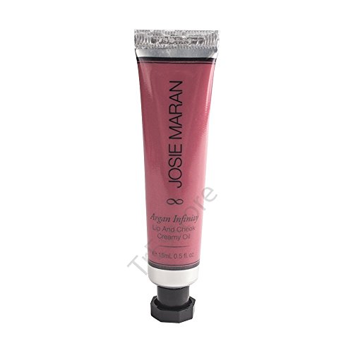 Josie Maran Argan Infinity Lip and Cheek Creamy Oil (Full (.5oz/15ml), Limitless Pink)