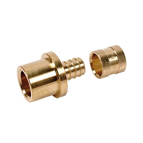 Raccord PER droit à souder - PER Ø 16 mm - Cuivre Ø 12 mm - PB tub