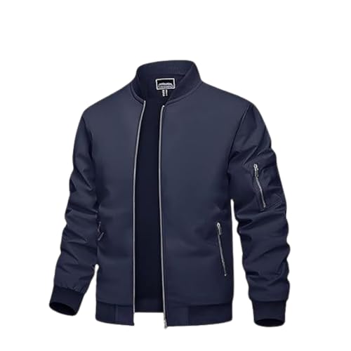 Image of MIA FASHION Winter Jacket For Men Puffer Jacket, Lightweight Transition Jacket Nylon Quilted standard length Puffer Jacket Full Sleeve Monsoon Jackets For Men