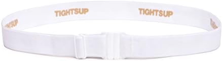 TIGHTS UP Soft Stretchy Belt, Flat Buckle (NO BELT LOOPS REQUIRED) Great for LEGGINGS/JEANS