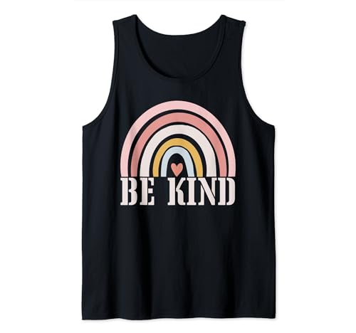 Be Kindness Rainbow Choose Kindness Tees Camiseta sin Mangas