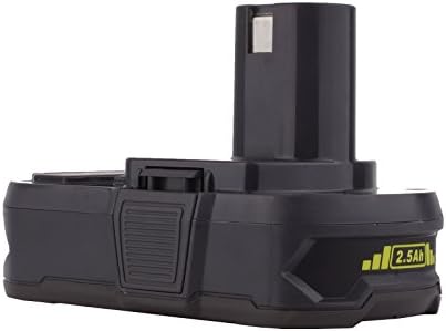 18 Volt One+ Plus Replacement Lithium-Ion Battery For Ryobi P102 P103 P105 P108 2500mah