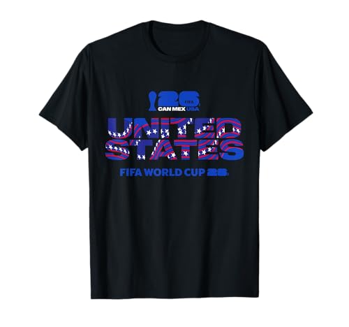 FIFA WORLD CUP26 USA Host Country Stars and Stripes T-Shirt