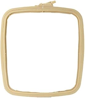 Nurge Embroidery Cross Stitch Square Oblong Rectangle Plastic Frame Caramel 250mm x 280mm #4