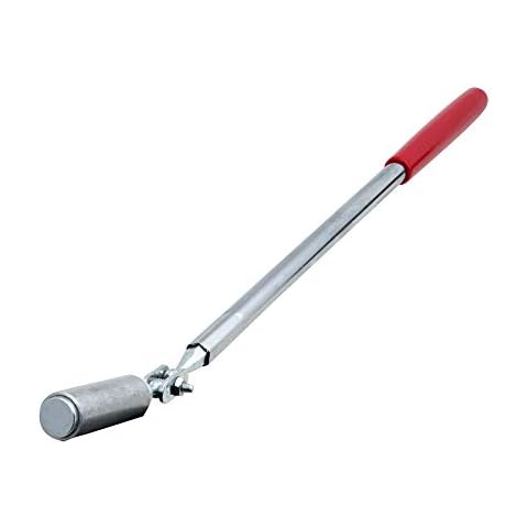 Ullman Devices No. 21X Heavy Duty Telescopic Magnetic Pick-Up Tool with Rotating Aluminum Head, 16-3/4" to 26-1/2" Extended Handle Length, 5 lbs Capacity Cover