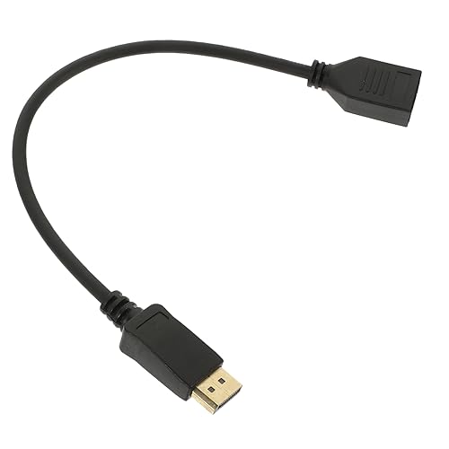 Cable alargador macho hembra para conectar la laptop al televisor del salón