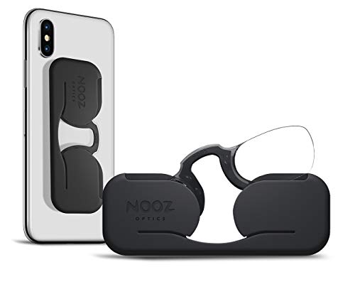 Smartphone - Bügellose Lesebrille (Alterssichtigkeit) Klebeetui Unisex - Immer griffbereit - 6 Farben / 5 Dioptrien