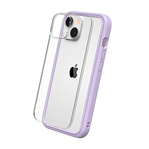 Coque iPhone 14 personnalisable violet lilas RhinoShield Mod NX