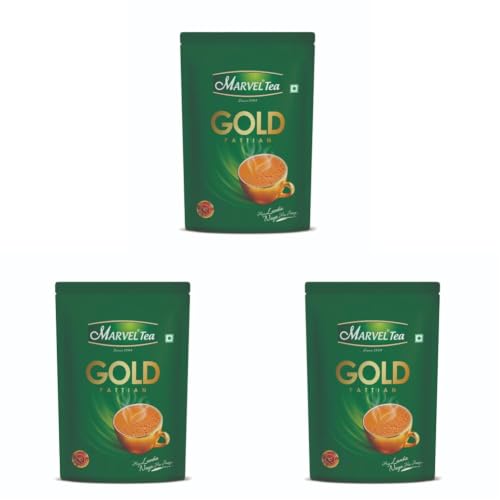 Image of Marvel Tea Gold Pattian-Tea (1 Kg), Assam (Pack of 3)