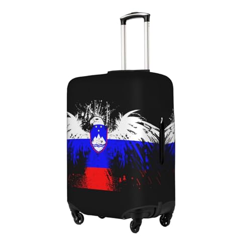 Travel Luggage Cover Slovenia Slovene Flag Fashion Washable Baggage Suitcase Protector Fit For Luggage X-Large2