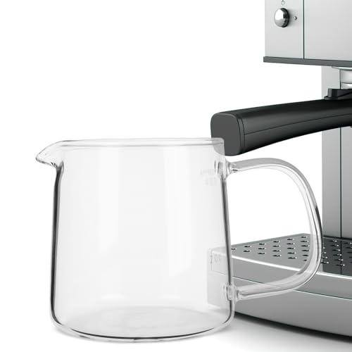 Jarra para café de vidrio que evita el sabor aguado con su ajuste de intensidad 6