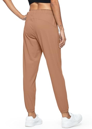 Image of Haowind Joggers for Women with Pockets Elastic Waist Workout Sport Gym Pants Comfy Lounge Yoga Running Pants