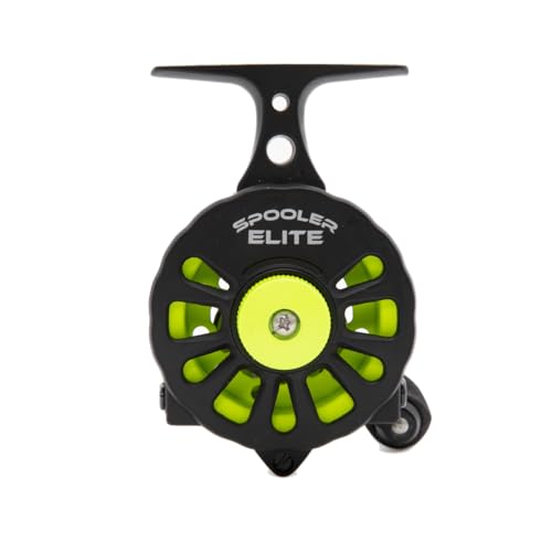 CLAM Spooler Elite Ice Fishing Reel – Ultra-Smooth 3+1 Bearing ...