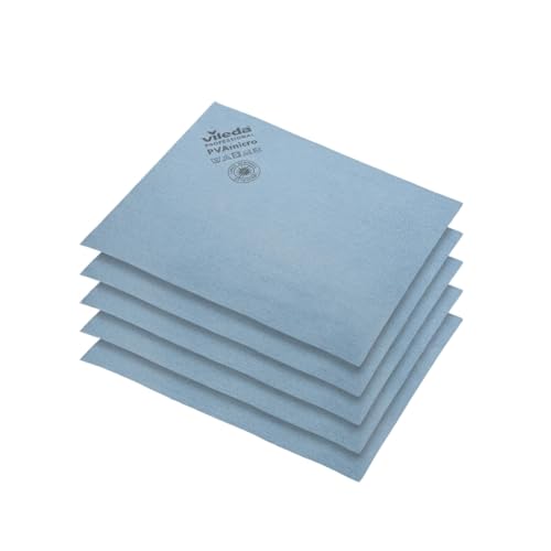 Vileda Microfasertuch PVA micro 38 x 35 cm 5 Stück Polyester blau