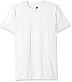 Gold Toe Men's Crew Neck T-Shirt, White, Large