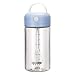 Amagogo Bottiglia Shaker Portatile, Miscelatore a Tenuta stagna, Tazza automiscelante, Bottiglia per agitazione per proteine in Polvere Sport, Blu