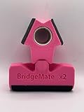 Pink, Two in one, Rail-Bridge-Mate x2 Plastic Slip-On Bridge,Portable, Breaks Down, Pool Billiard, Cue Bridge, Billiard Pool Cue Accessories for Pool Table