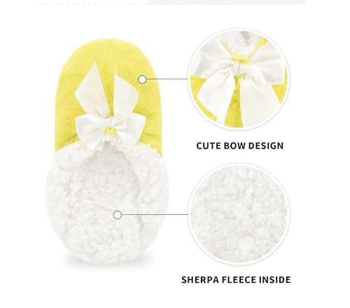 Image of Keyela Women Cozy Warm Slipper Socks, Non Slip Gripper Indoor House Socks | Soft warm cozy fabric, gripper anti-slip bottom for bedroom, lounge and all indoor daily use