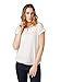 Produktbild TOM TAILOR Damen 1007955 T-Shirt, Elfenbein (Whisper White 10315), S