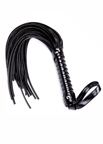 DINDO Riding Whip Horse Equestrian Whip Leather Domintrix Whip Cosplay Horseback Riding Crop Whip