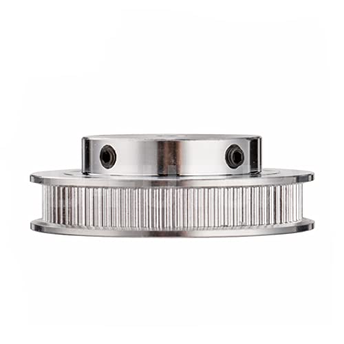 1 Satz GT2 80T Zahnriemenscheibe 10mm Bohrung 2GT Zahnriemenscheibe 80 Zähne für 3D-Drucker CNC Maschine 10mm Breite Riemen 10mm Bohrung 10mm