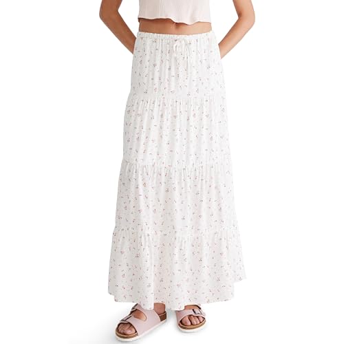 AEROPOSTALE Women's Tiered Maxi Skirt2