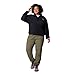 Columbia Women's Sequoia Grove Half Zip Fleece Jacket, Black, X-Large