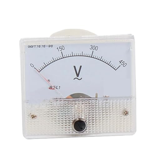 Voltmètre analogique 85L1 AC 30V rectangulaire pour atelier de bricolage